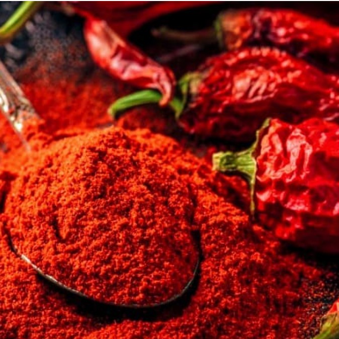 فلفل قرمز چیلی اعلا خوش رنگ100گرم(تخفیفی)