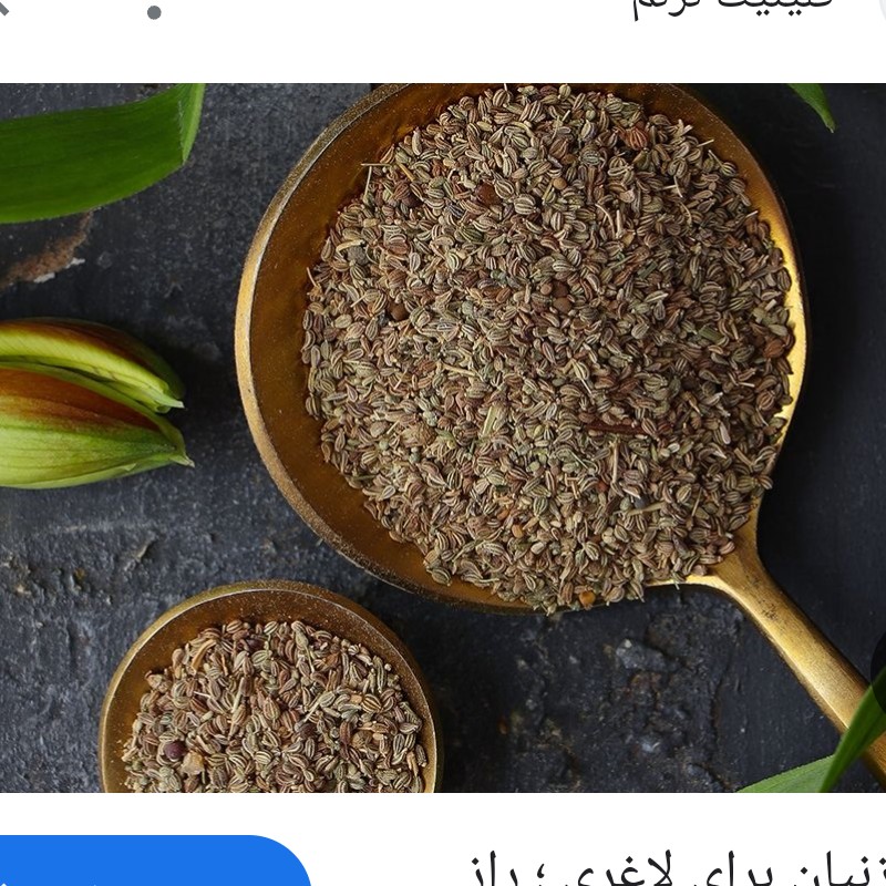 پودر زنیان خالص و با کیفیت یک کیلویی